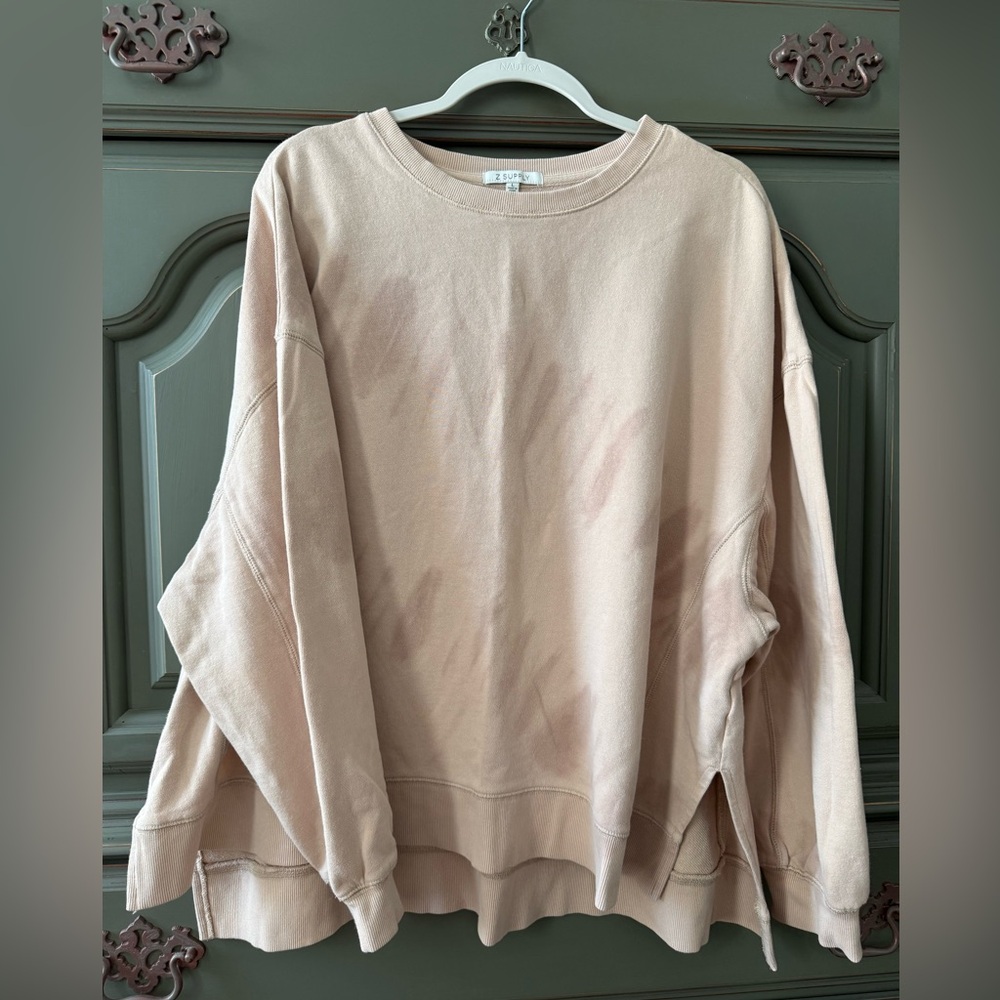 Z Supply Women's Blush Crew Neck Sweater